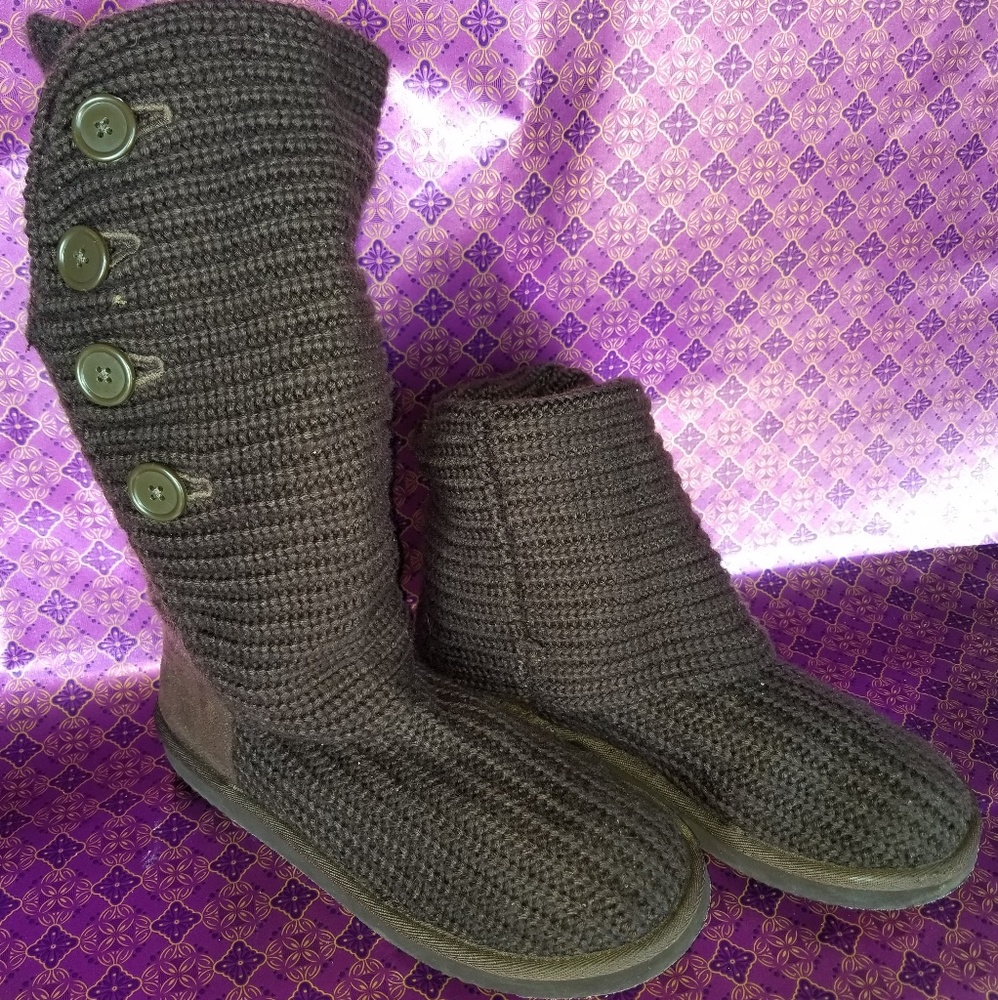 Old Navy Knit Slouch Boots! Women's size 8
